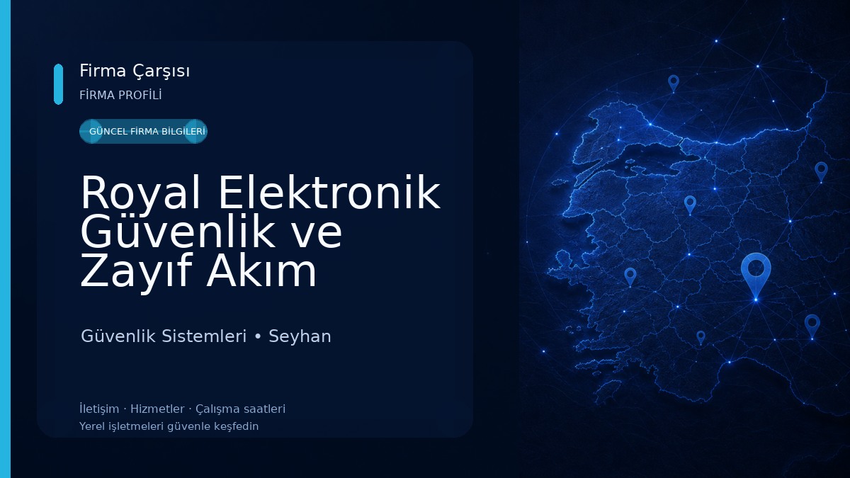Royal Elektronik Güvenlik ve Zayıf Akım Teknolojileri A.Ş.