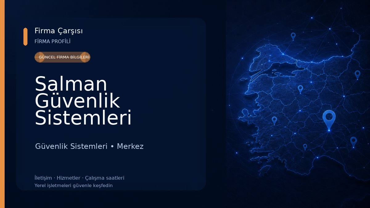 Salman Güvenlik Sistemleri Güvenlik Sistemleri