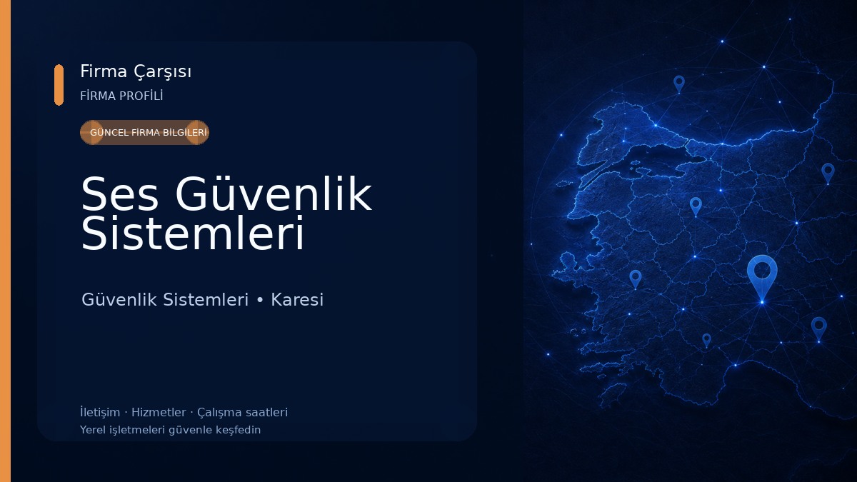 Ses Güvenlik Sistemleri Güvenlik Sistemleri