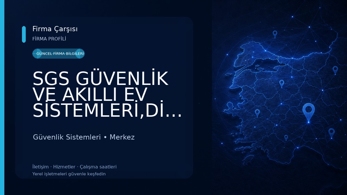 SGS GÜVENLİK VE AKILLI EV SİSTEMLERİ,DİAFON TEKNİK SERVİSİ