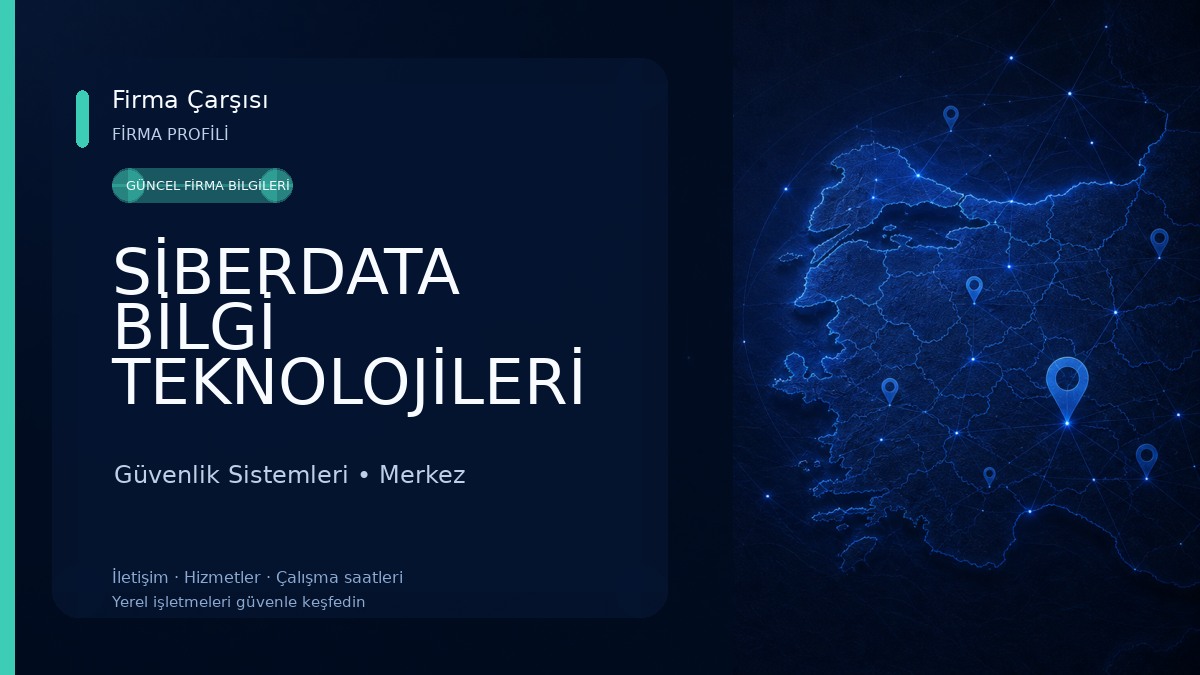 SİBERDATA BİLGİ TEKNOLOJİLERİ 