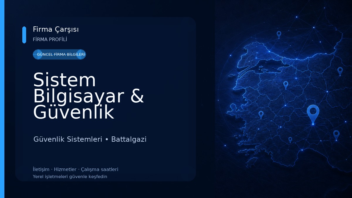 Sistem Bilgisayar & Güvenlik Sistemleri & Laptop