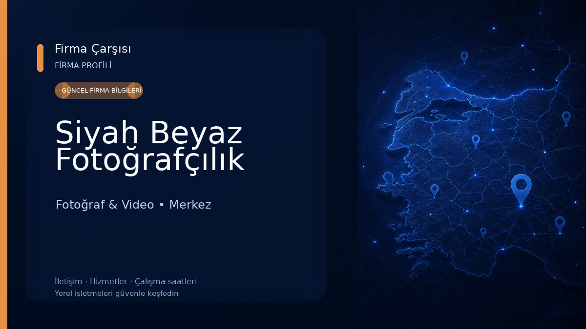 Siyah Beyaz Fotoğrafçılık 