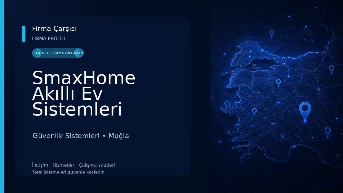 SmaxHome Akıllı Ev Sistemleri Güvenlik Sistemleri
