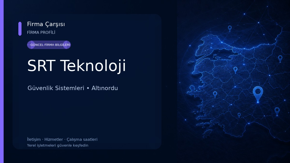 SRT Teknoloji Güvenlik Sistemleri