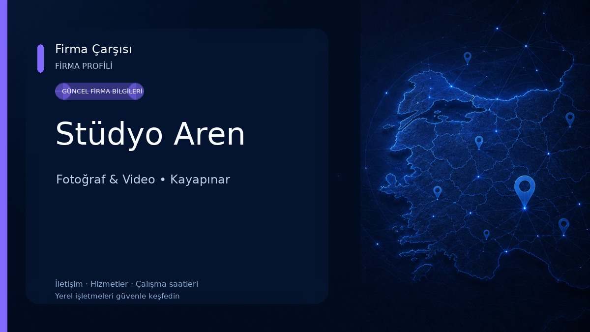 Stüdyo Aren Fotoğraf & Video