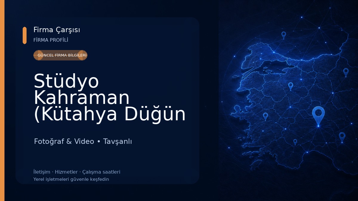 Stüdyo Kahraman (Kütahya Düğün Fotoğrafçısı, Tavşanlı Düğün Fotoğrafçısı) Fotoğraf & Video