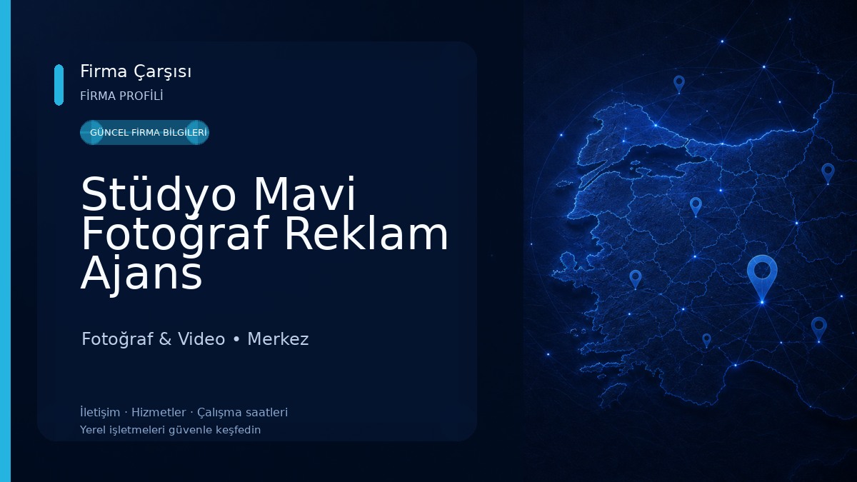 Stüdyo Mavi Fotoğraf Reklam Ajans