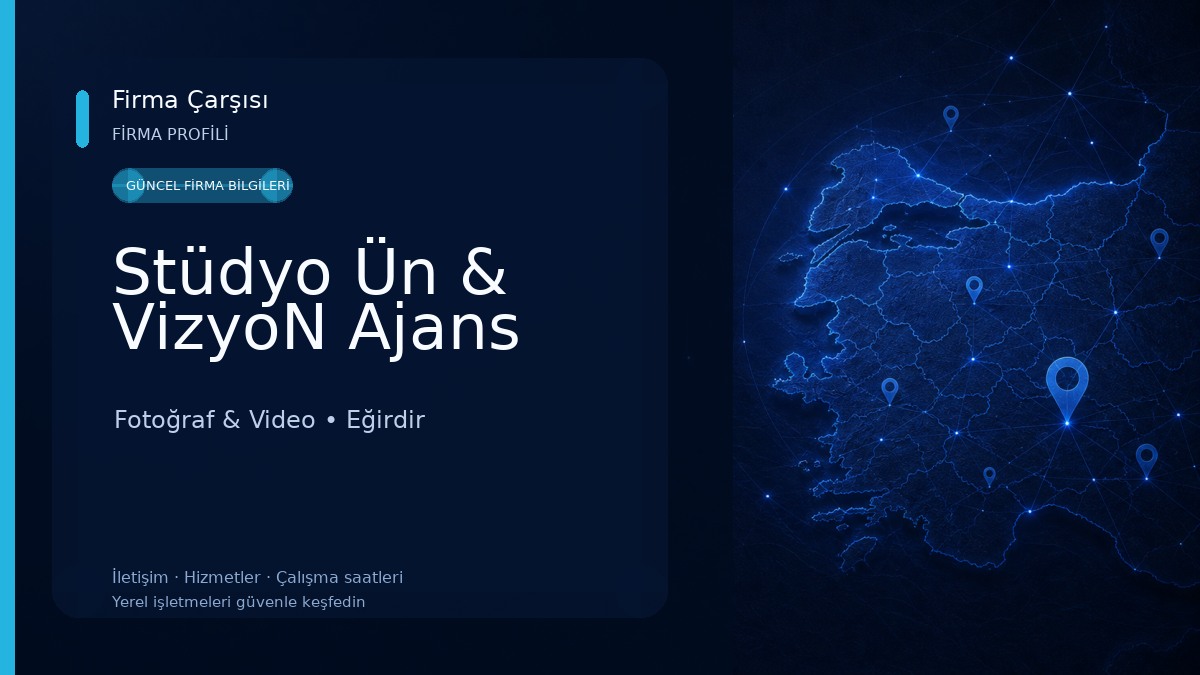 Stüdyo Ün & VizyoN Ajans 