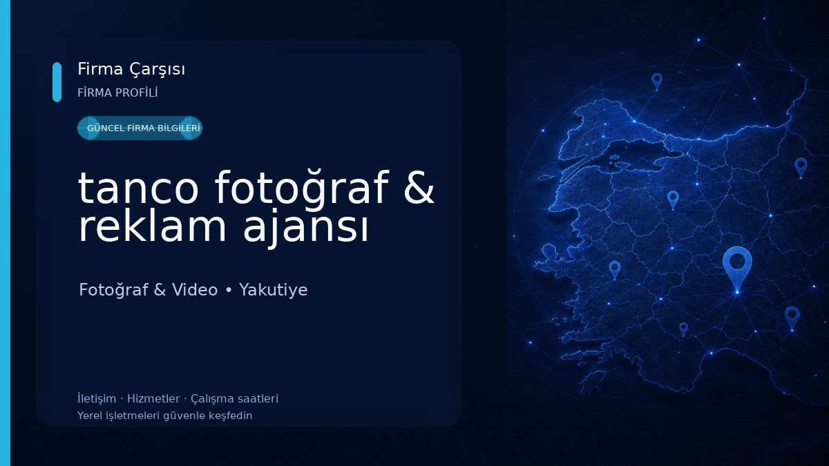 tanco fotoğraf & reklam ajansı Fotoğraf & Video