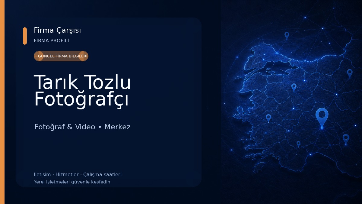 Tarık Tozlu Fotoğrafçı 