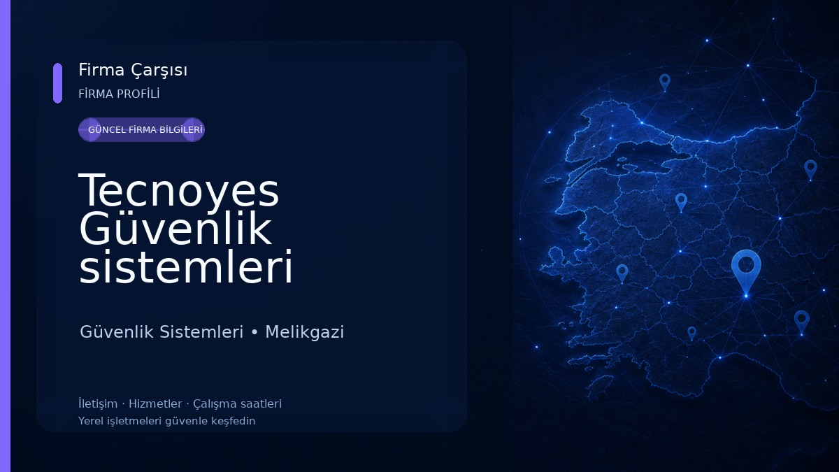 Tecnoyes Güvenlik sistemleri Güvenlik Sistemleri