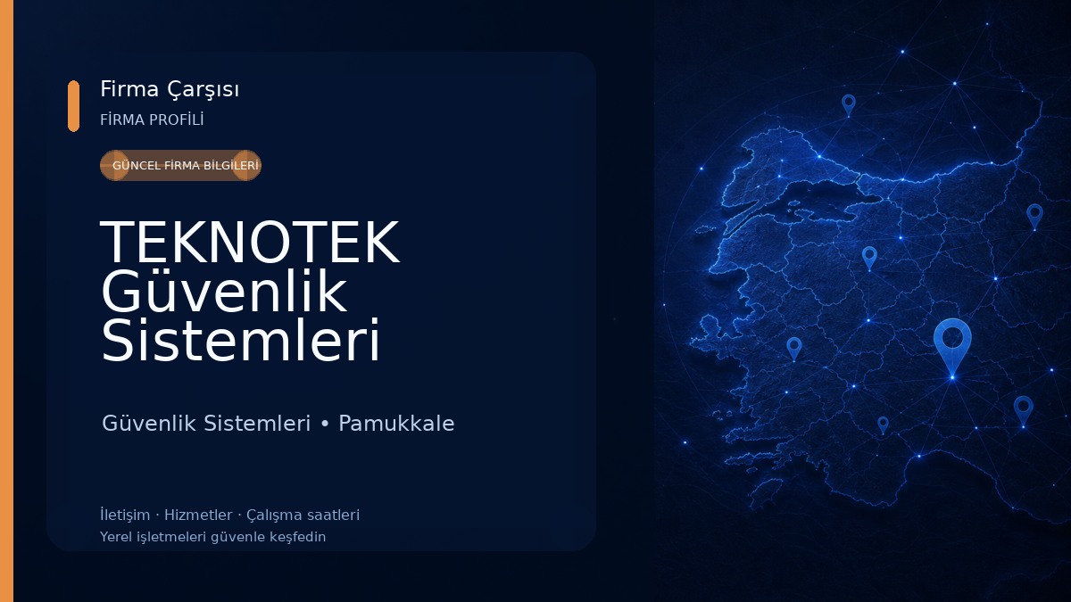 TEKNOTEK Güvenlik Sistemleri