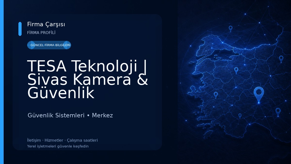 TESA Teknoloji | Sivas Kamera & Güvenlik Sistemleri Güvenlik Sistemleri
