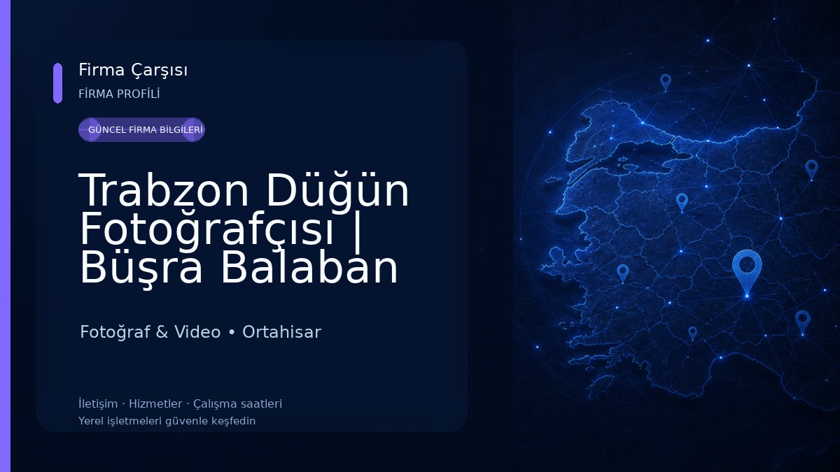 Trabzon Düğün Fotoğrafçısı | Büşra Balaban Media