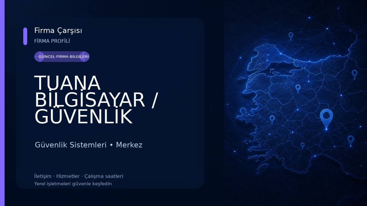 TUANA BİLGİSAYAR / GÜVENLİK SİSTEMLERİ VE GSM Güvenlik Sistemleri