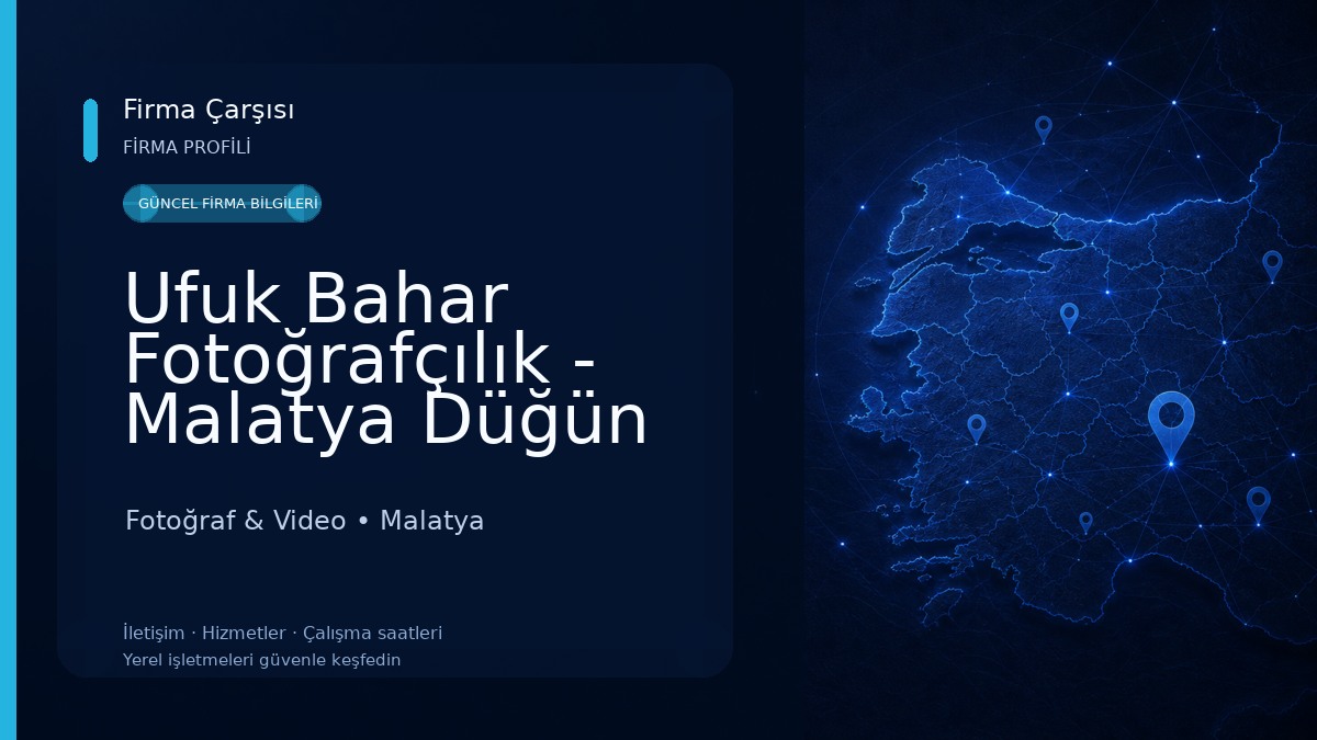Ufuk Bahar Fotoğrafçılık - Malatya Düğün Fotoğrafçısı Fotoğraf & Video