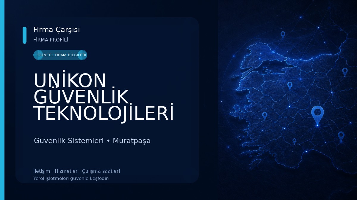 UNİKON GÜVENLİK TEKNOLOJİLERİ SAN. TİC. LTD Güvenlik Sistemleri