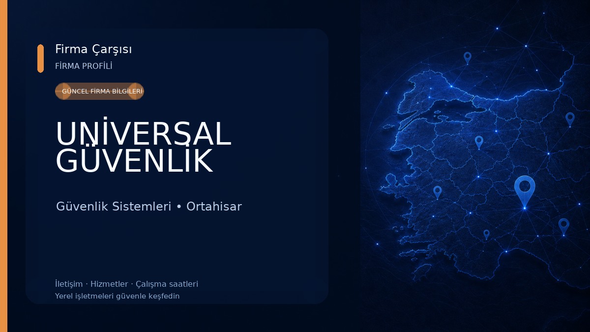UNİVERSAL GÜVENLİK 