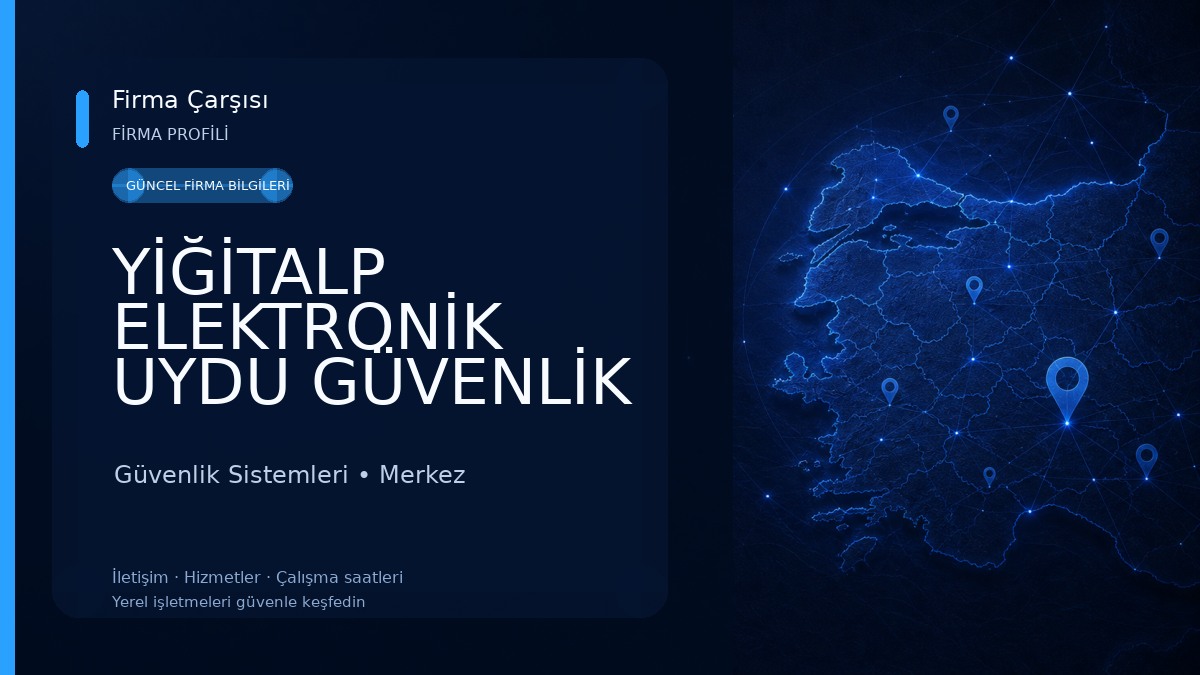 YİĞİTALP ELEKTRONİK UYDU GÜVENLİK SES VE GÖRÜNTÜ SİSTEMLERİ BATMAN