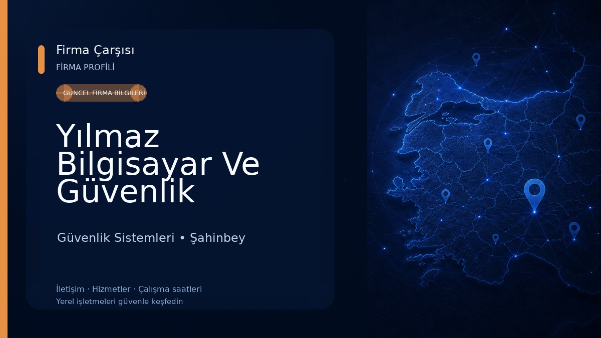 Yılmaz Bilgisayar Ve Güvenlik Sistemleri Güvenlik Sistemleri