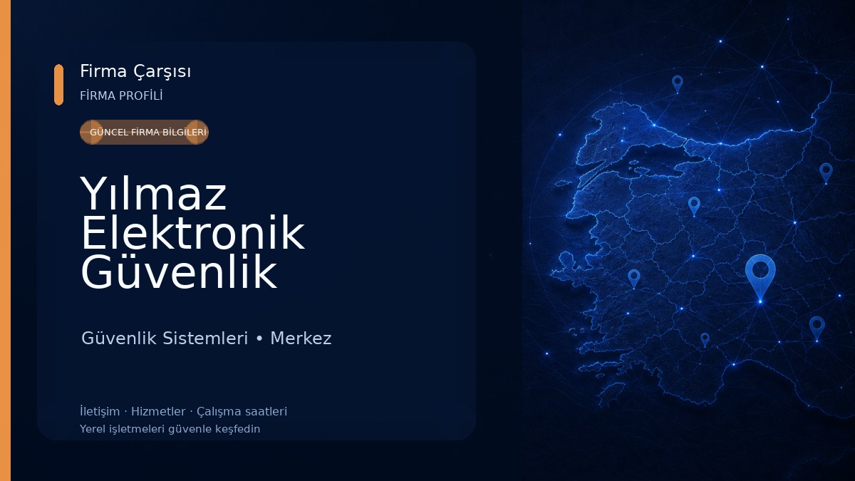 Yılmaz Elektronik Güvenlik Sistemleri