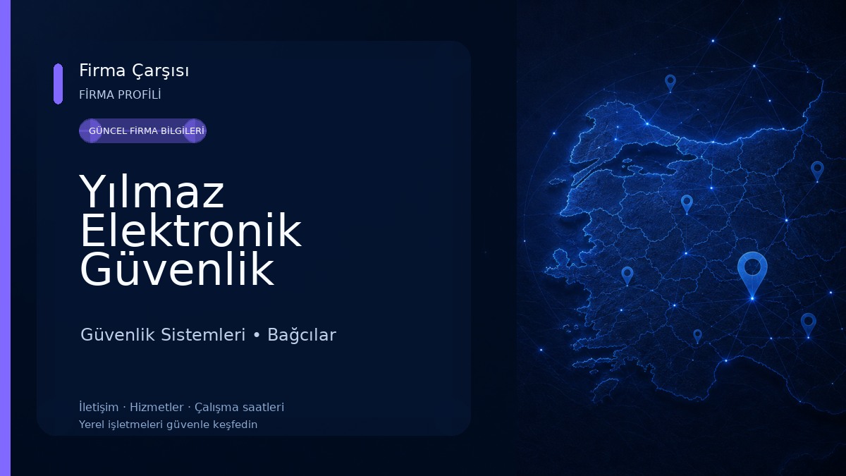 Yılmaz Elektronik Güvenlik Sistemleri Güvenlik Sistemleri